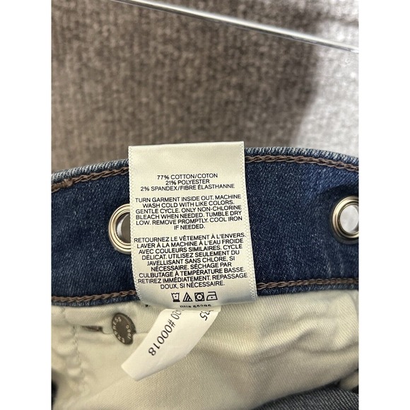 Express Super High Rise Ankle Legging Jeans Womens Size 2S Distressed‎ Raw Hem - Picture 5 of 14